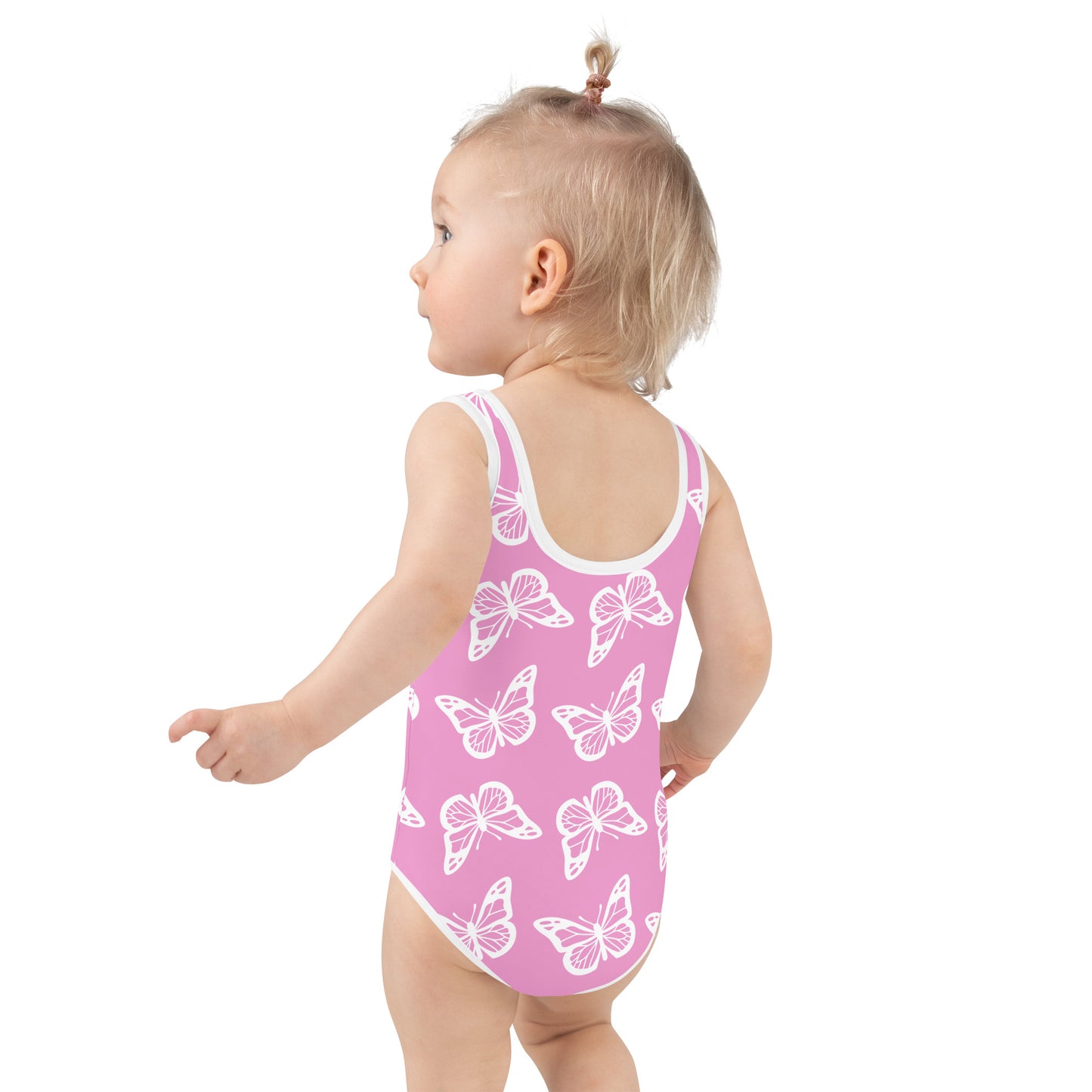 Lil wings 3 All-Over Print Kids Swimsuit