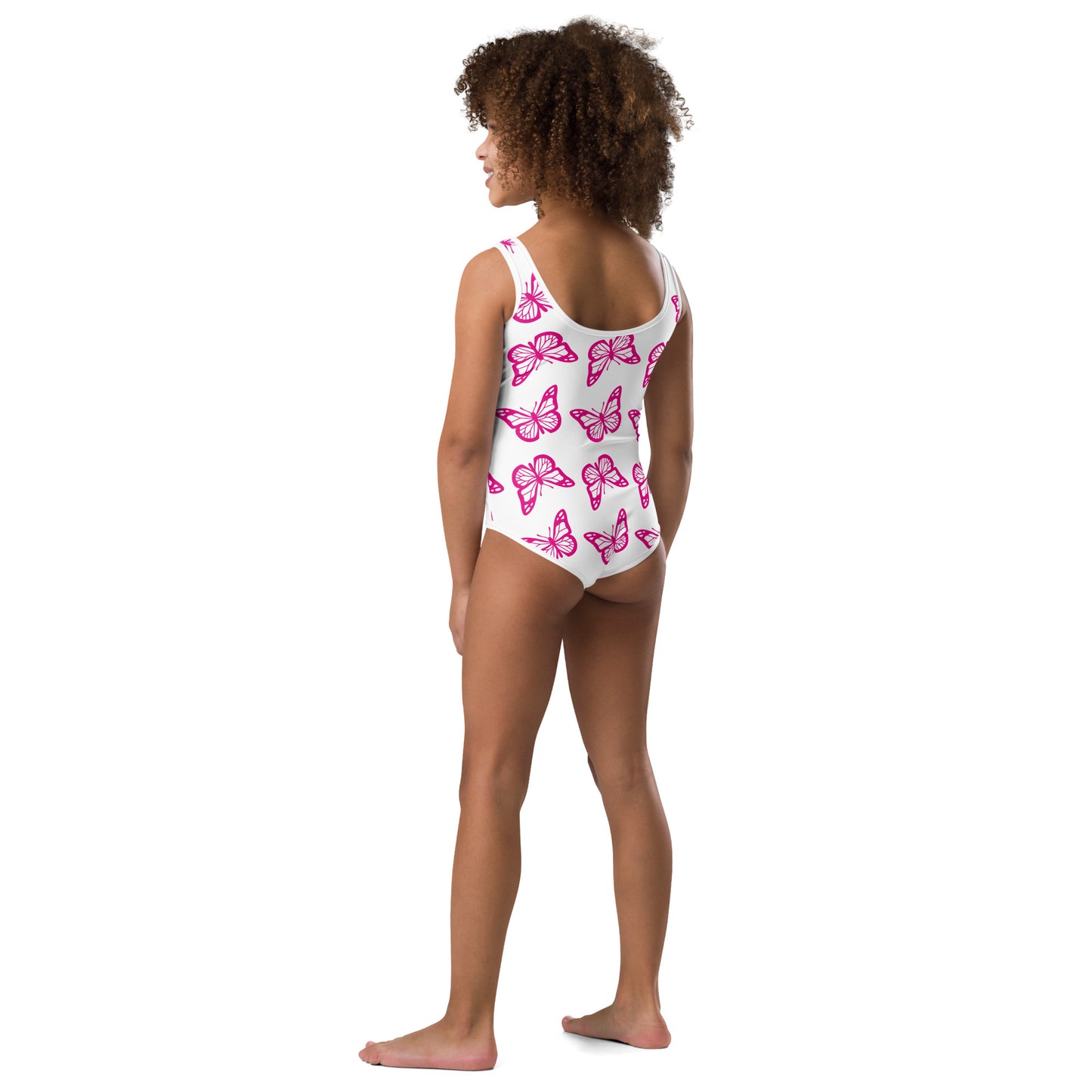 Lil wings 4 All-Over Print Kids Swimsuit