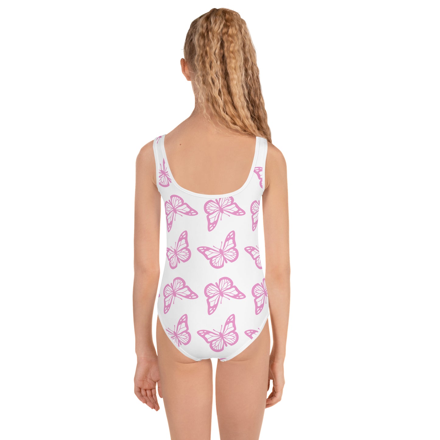 Lil wings 5 All-Over Print Kids Swimsuit