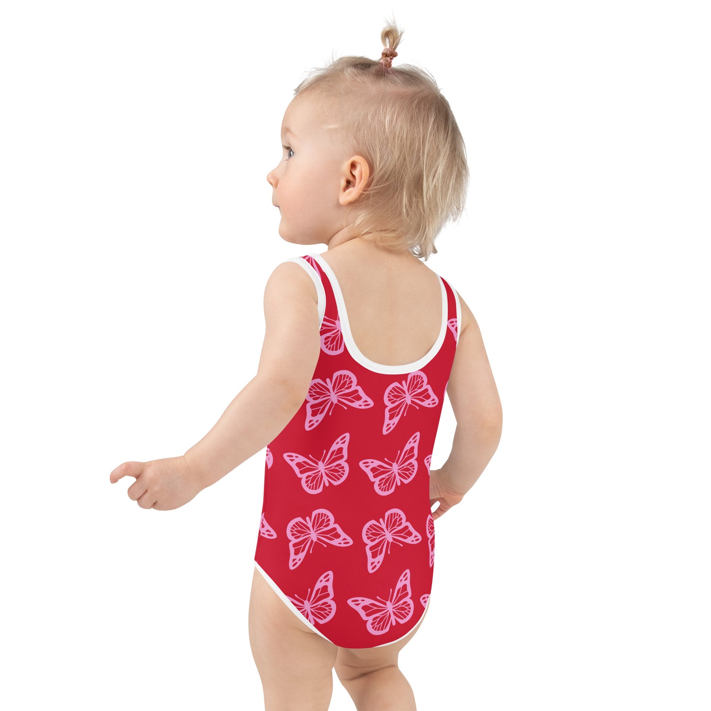 Lil wings 7 All-Over Print Kids Swimsuit