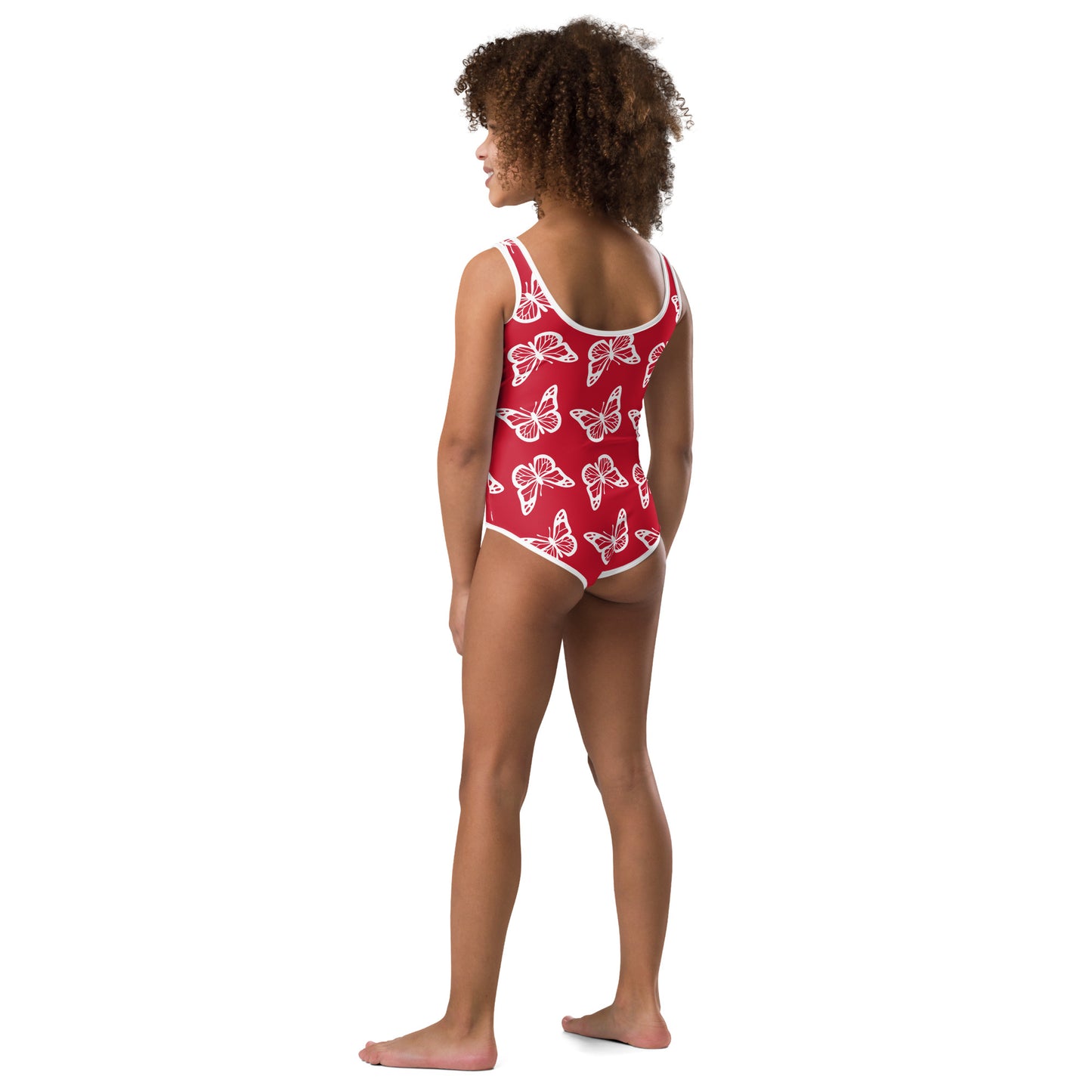 Lil wings 6 All-Over Print Kids Swimsuit