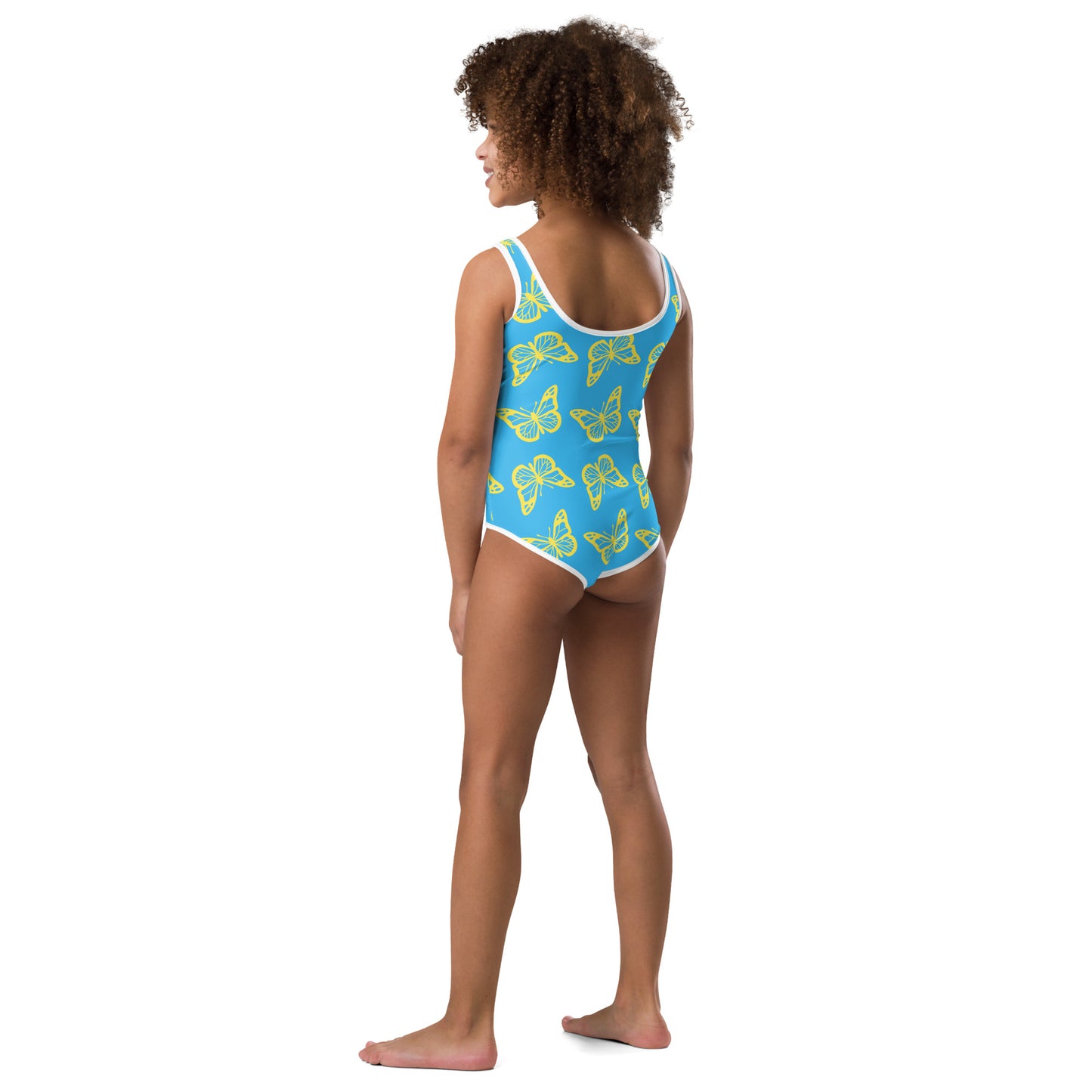 Lil wings 9 All-Over Print Kids Swimsuit