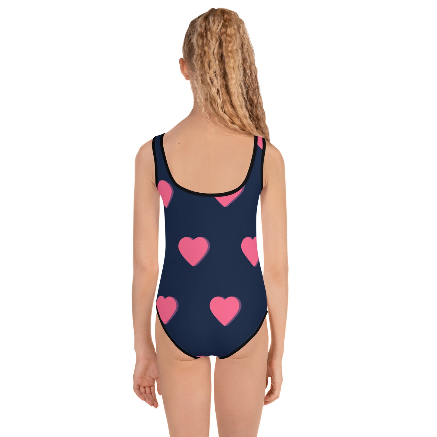 Love 2 All-Over Print Kids Swimsuit