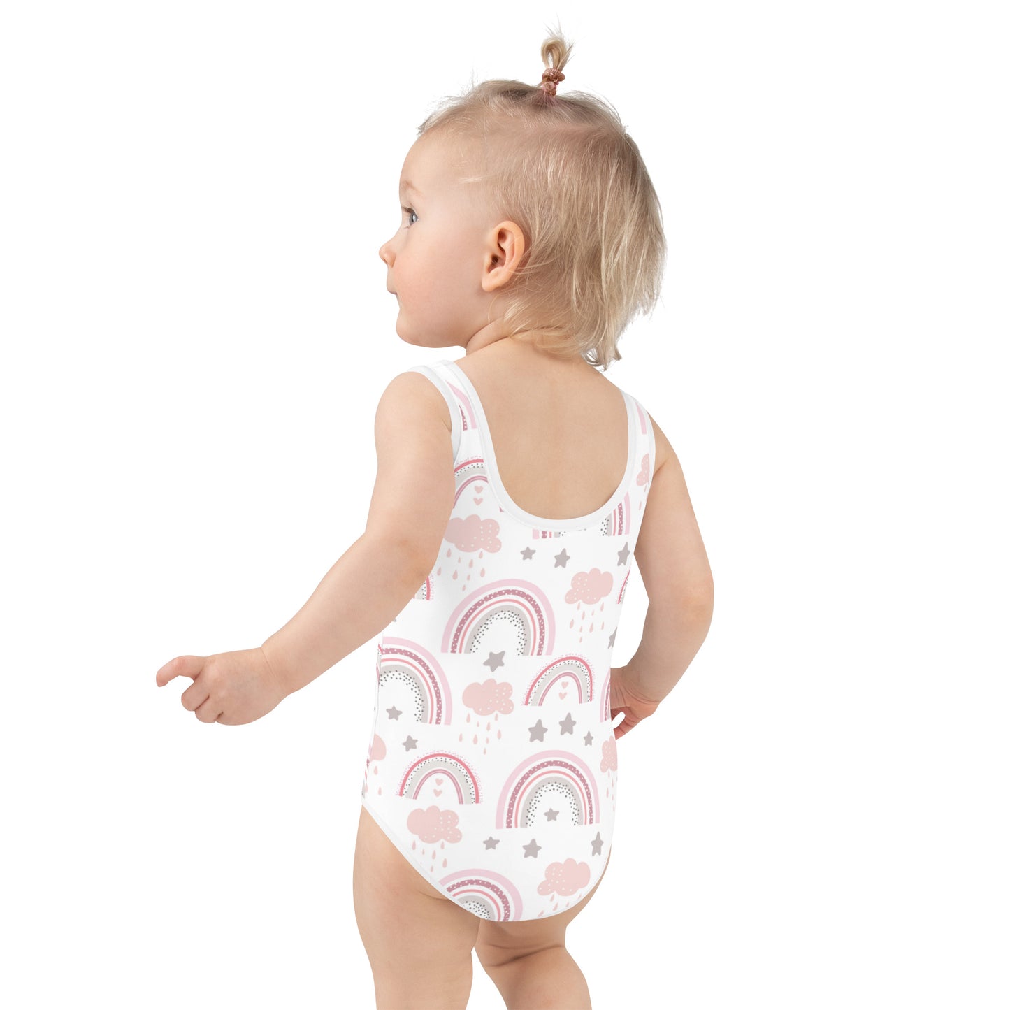 Rainbow 1 All-Over Print Kids Swimsuit