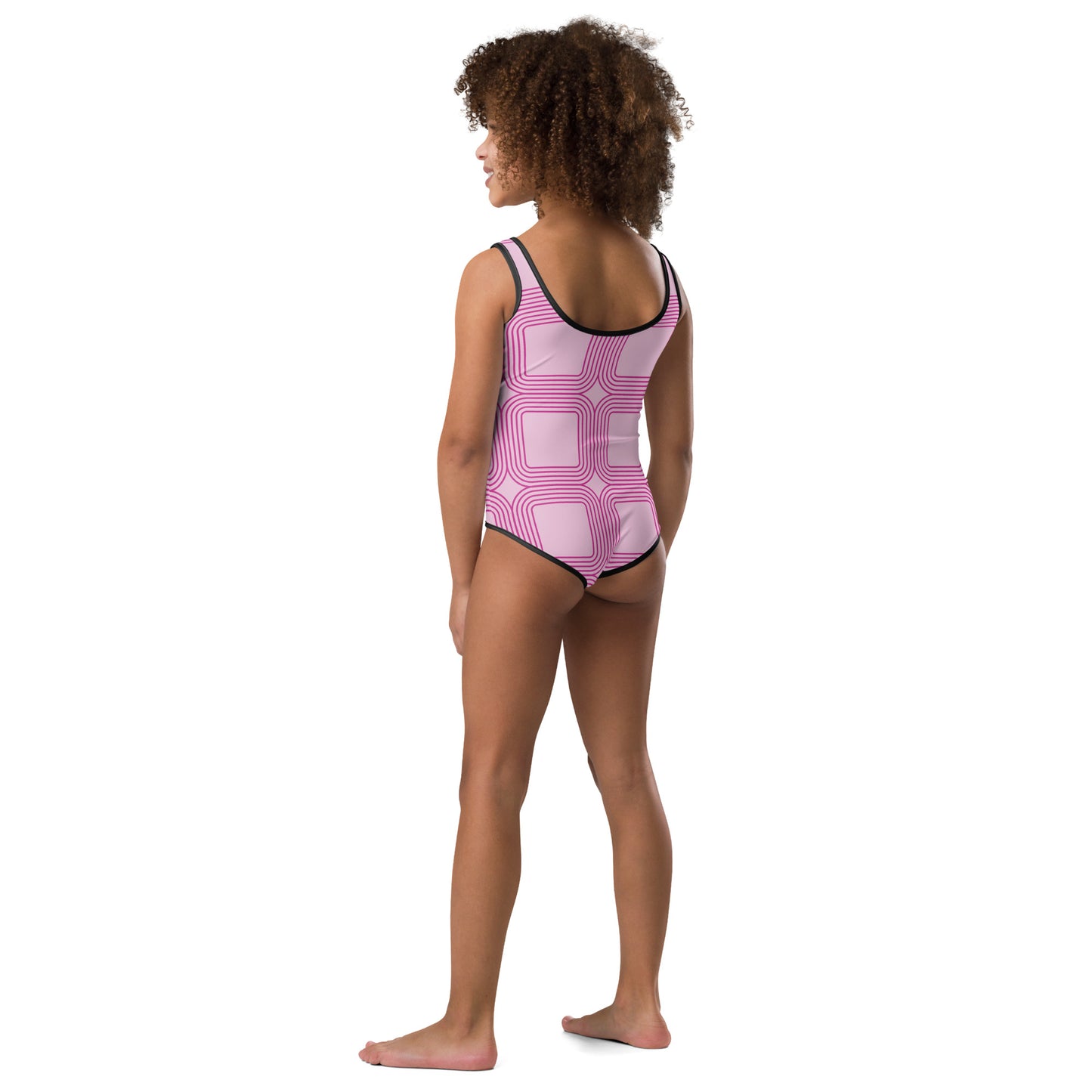 4 winds 3 All-Over Print Kids Swimsuit