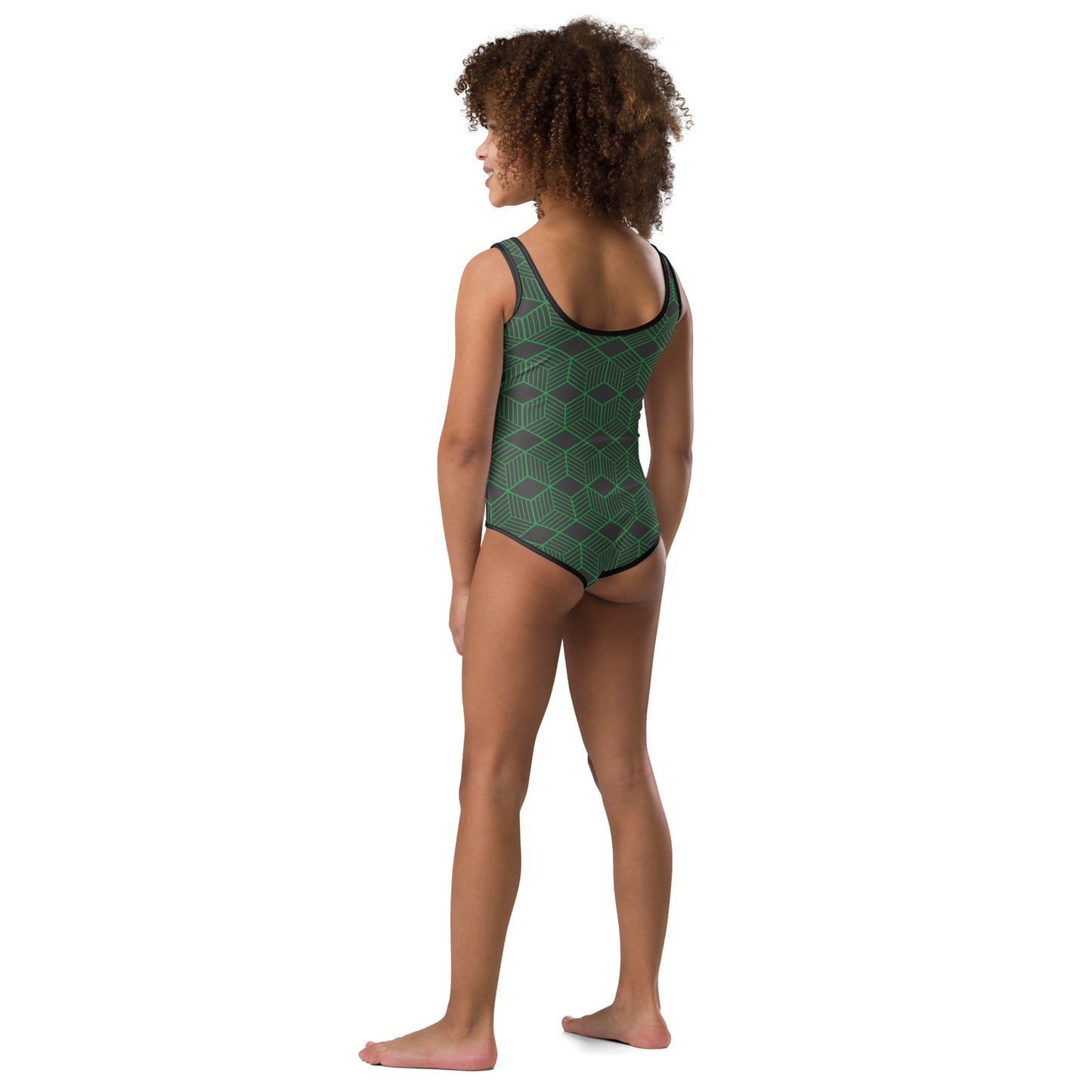 Odu 1 All-Over Print Kids Swimsuit