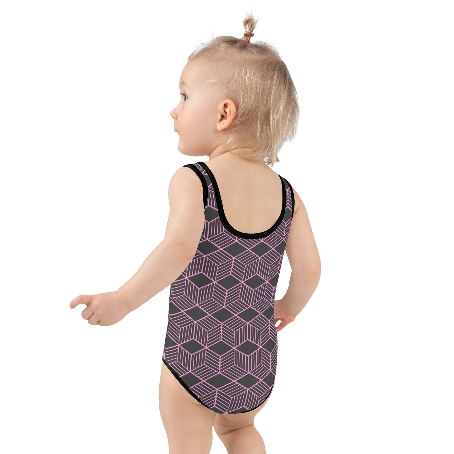 Odu 2 All-Over Print Kids Swimsuit