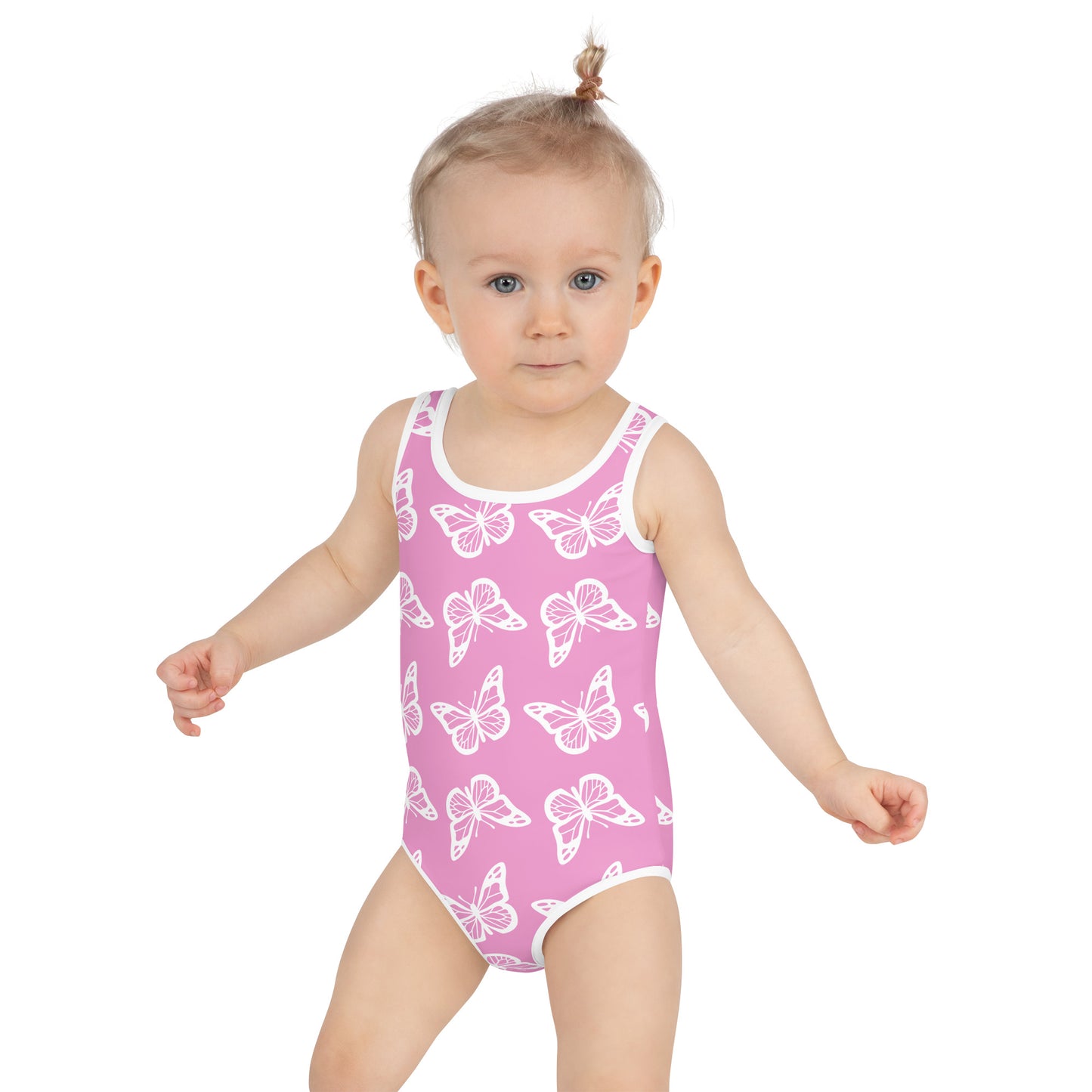 Lil wings 3 All-Over Print Kids Swimsuit