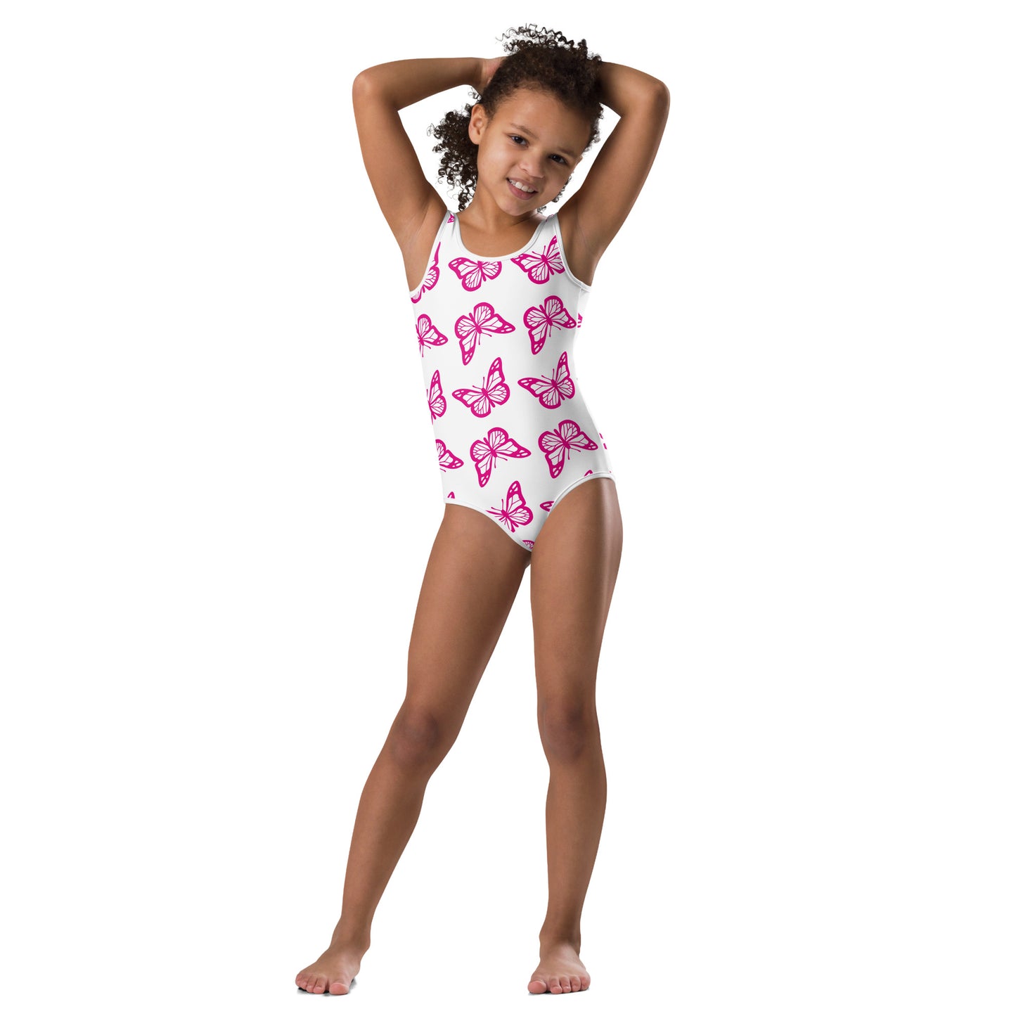 Lil wings 4 All-Over Print Kids Swimsuit