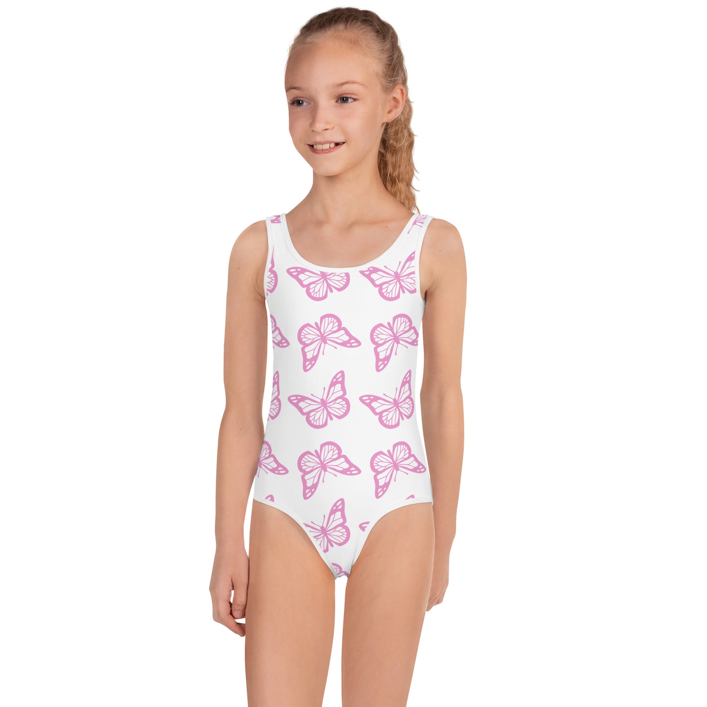 Lil wings 5 All-Over Print Kids Swimsuit