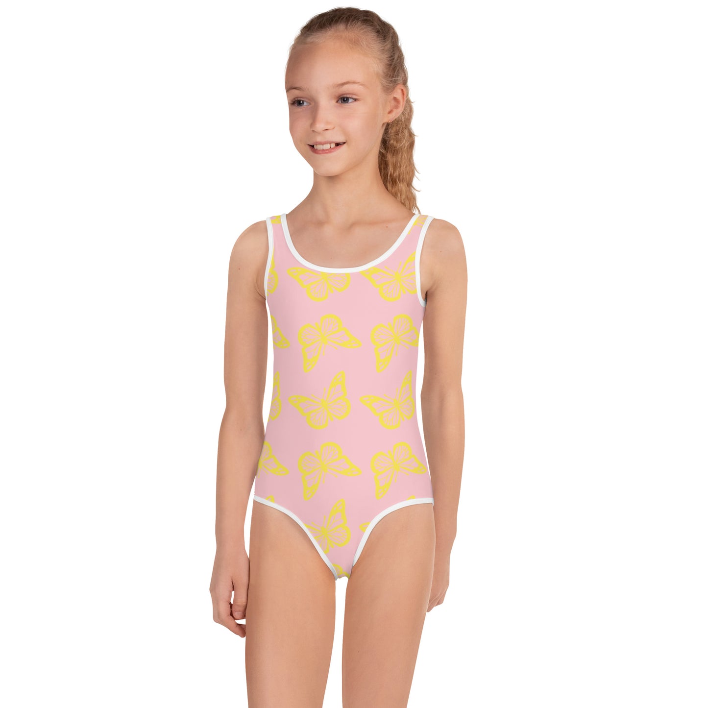 Lil wings 10 All-Over Print Kids Swimsuit