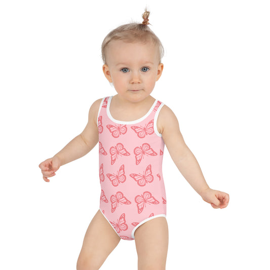 Lil wings 11 All-Over Print Kids Swimsuit