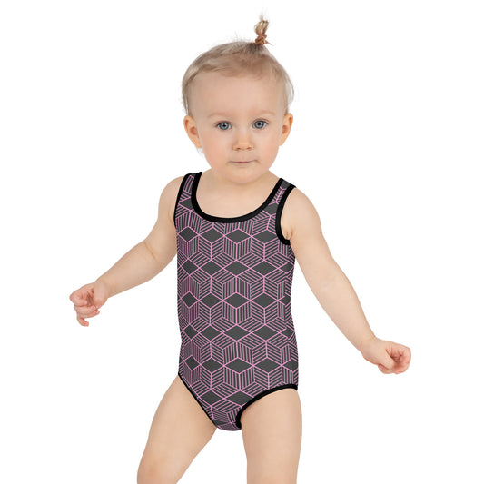 Odu 2 All-Over Print Kids Swimsuit