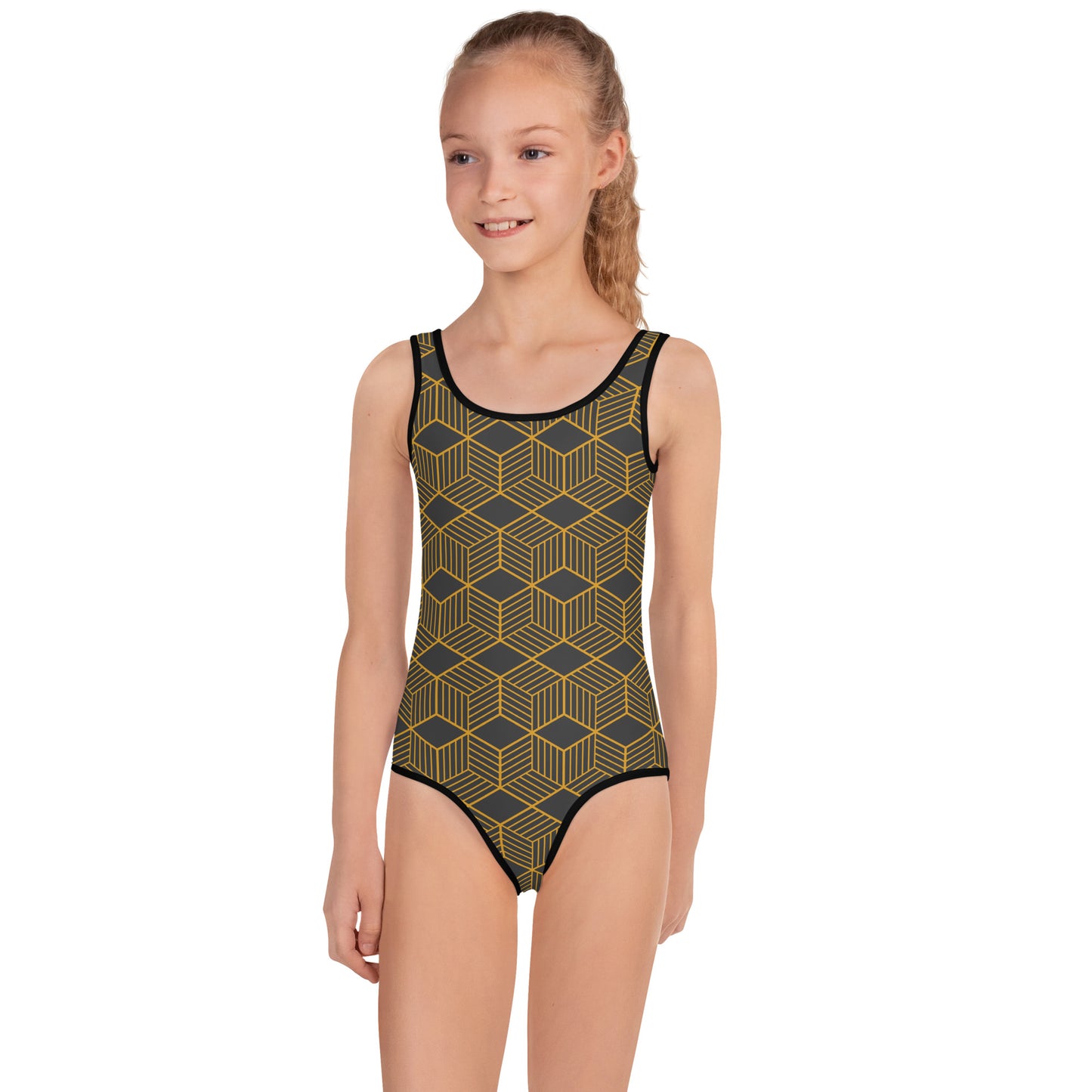 Odu 5 All-Over Print Kids Swimsuit