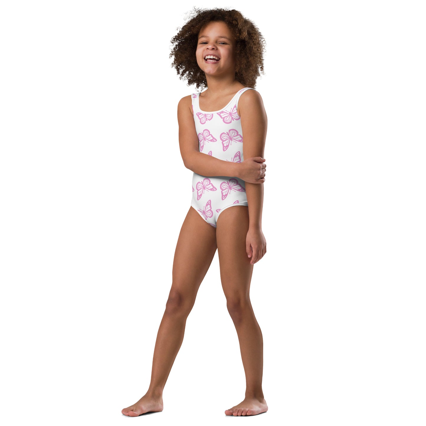 Lil wings 2 All-Over Print Kids Swimsuit