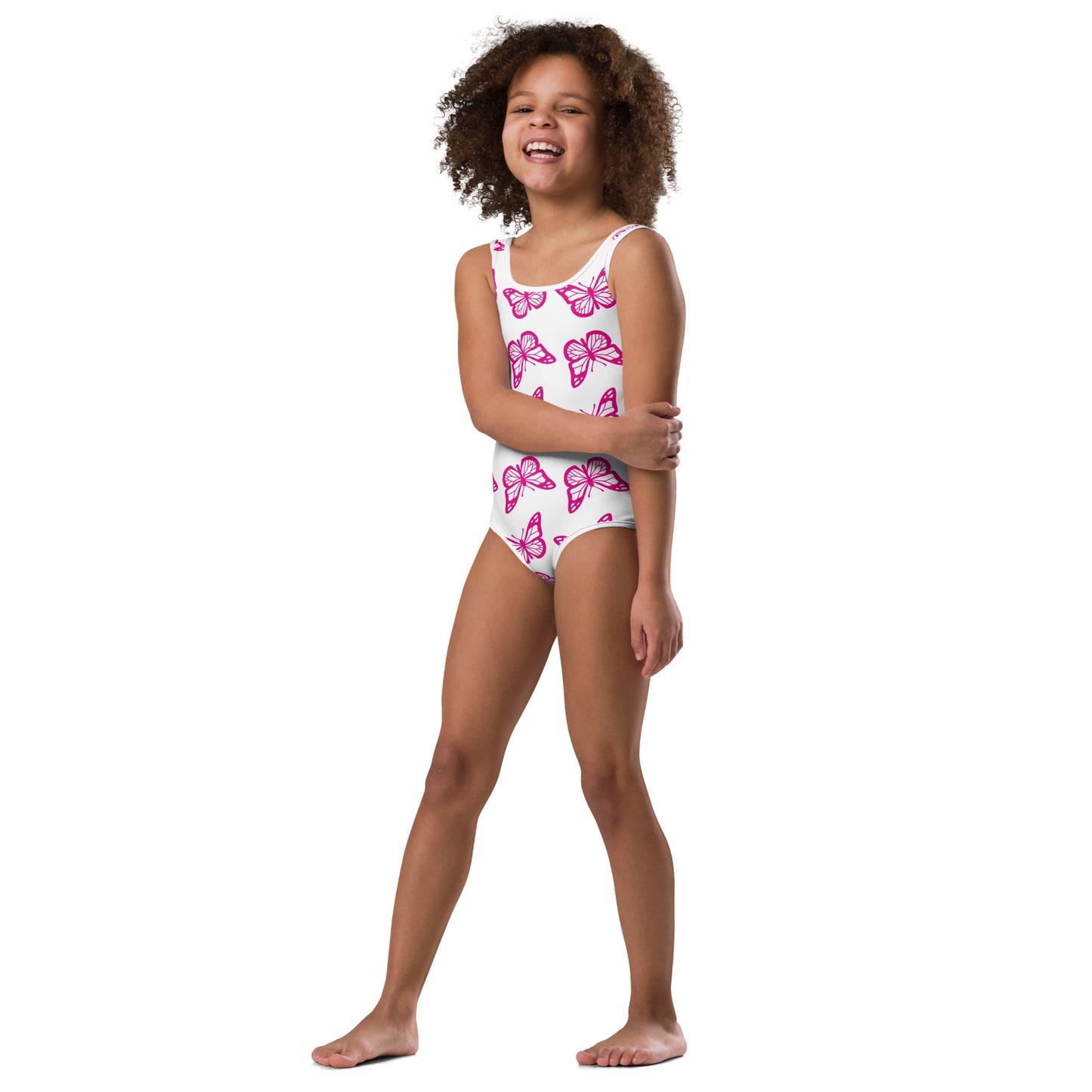 Lil wings 4 All-Over Print Kids Swimsuit