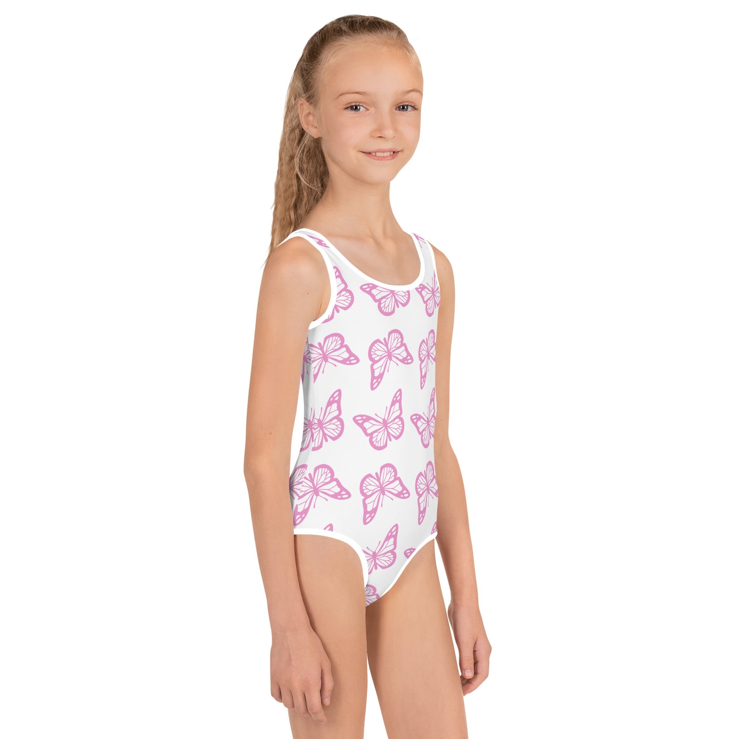 Lil wings 5 All-Over Print Kids Swimsuit