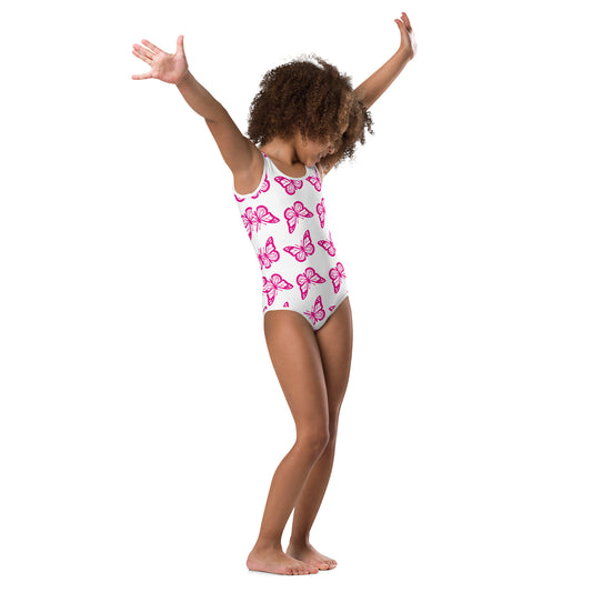 Lil wings 4 All-Over Print Kids Swimsuit