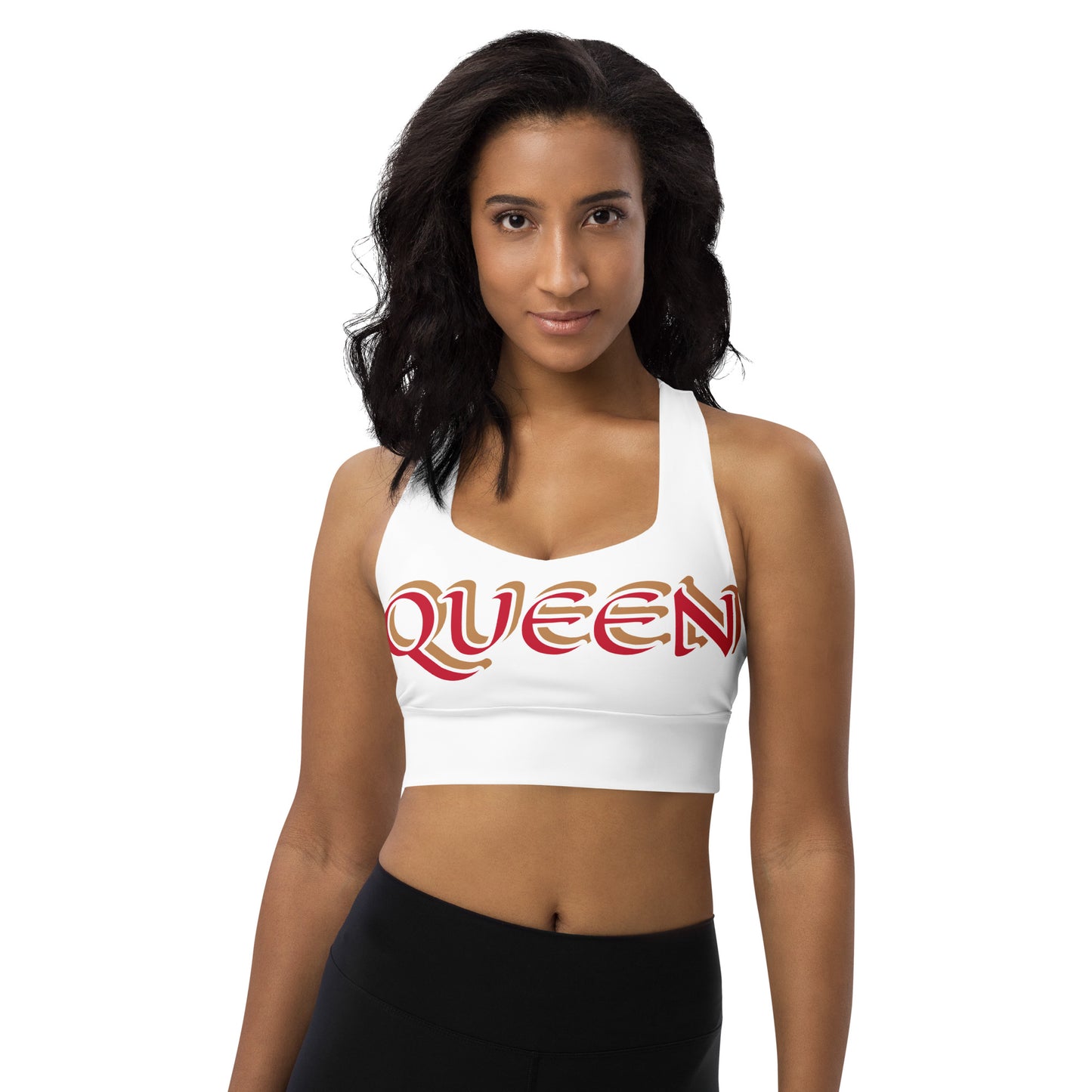 Queen 2  Longline sports bra