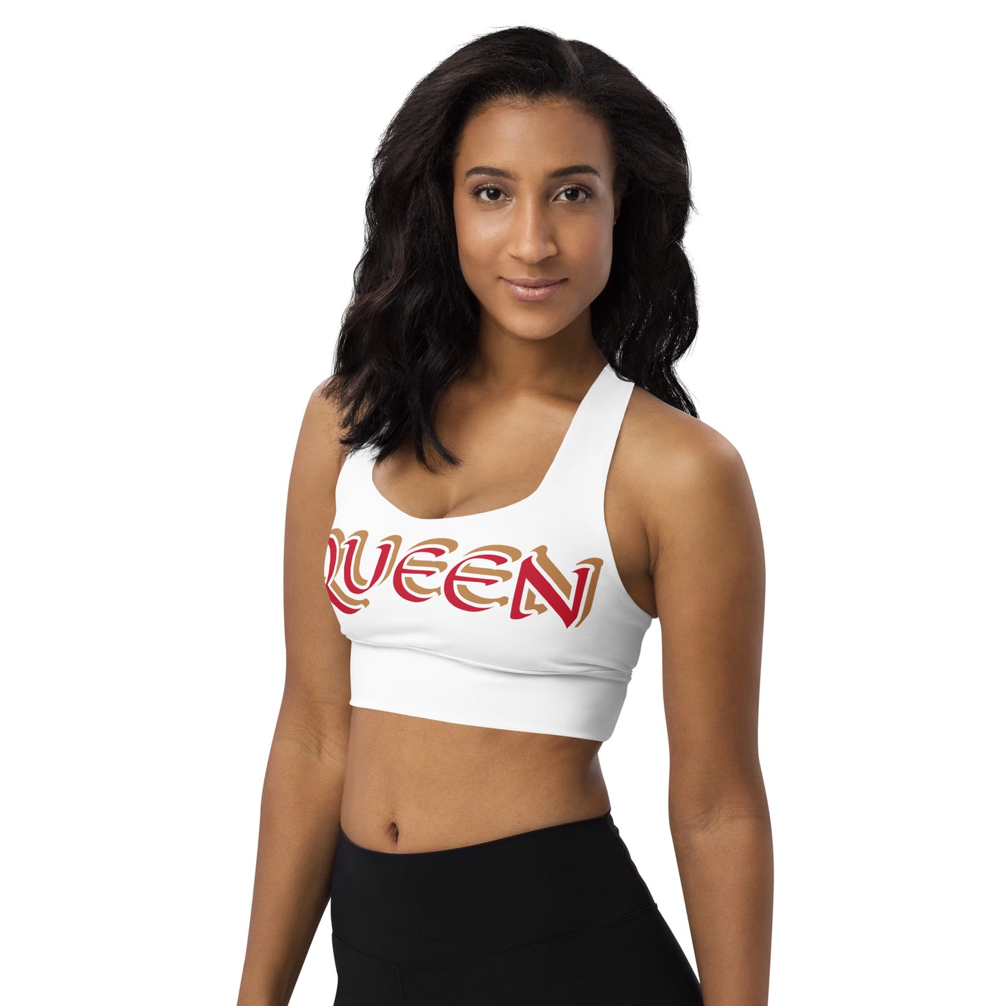 Queen 2  Longline sports bra