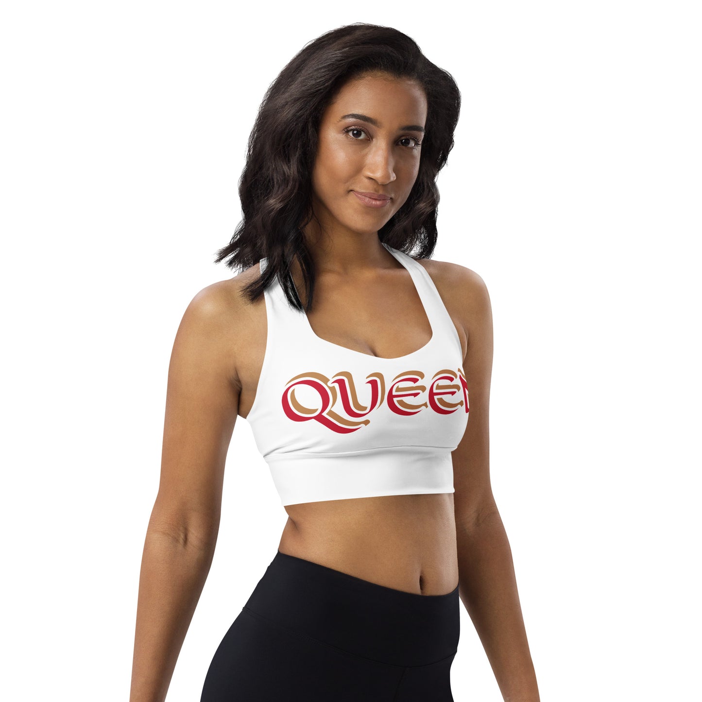 Queen 2  Longline sports bra