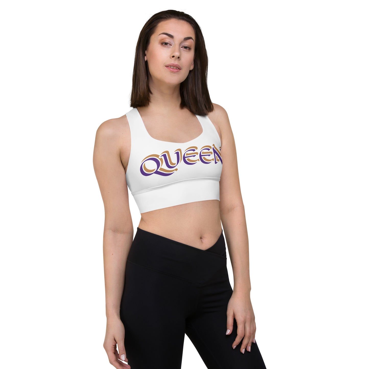 Queen 4 Longline sports bra