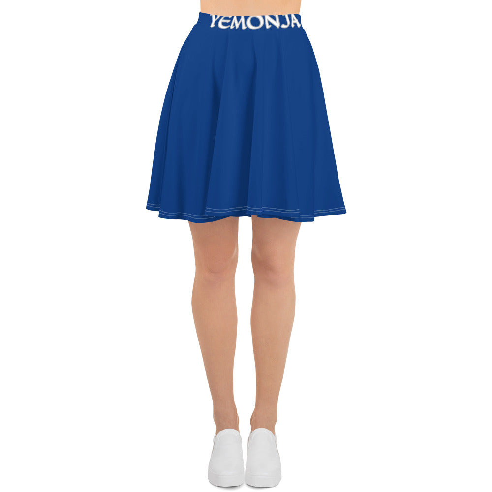 Yemonja Isese 1 blue  Skirt