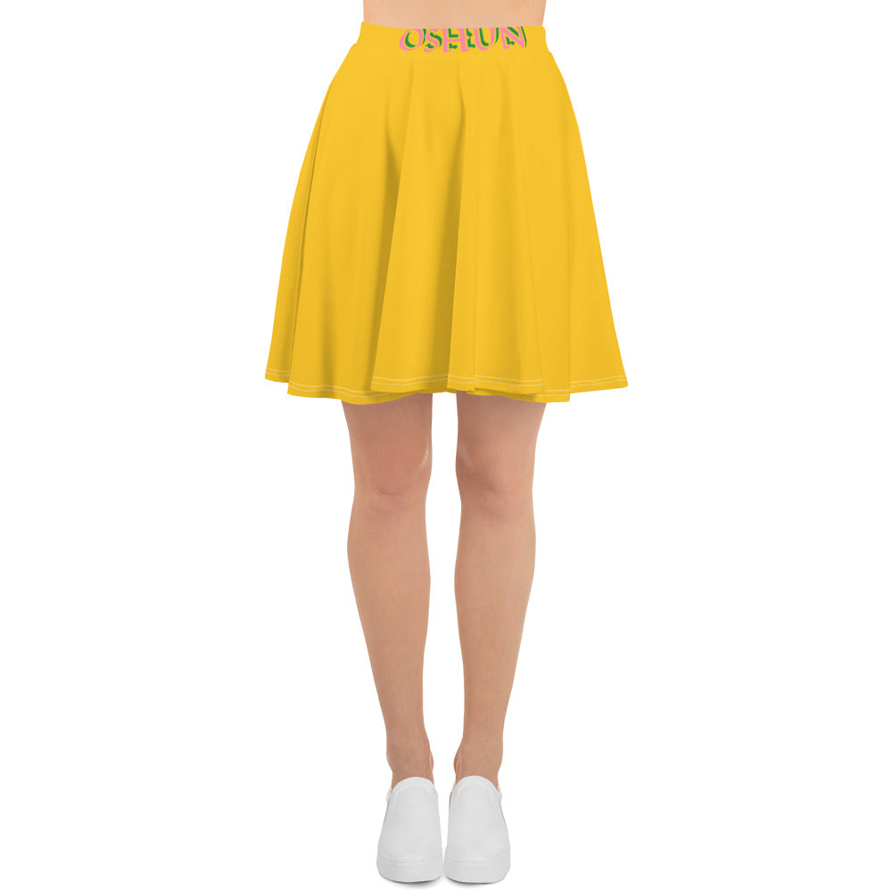 Oshun Lucumi Yellow Ololodi Skirt