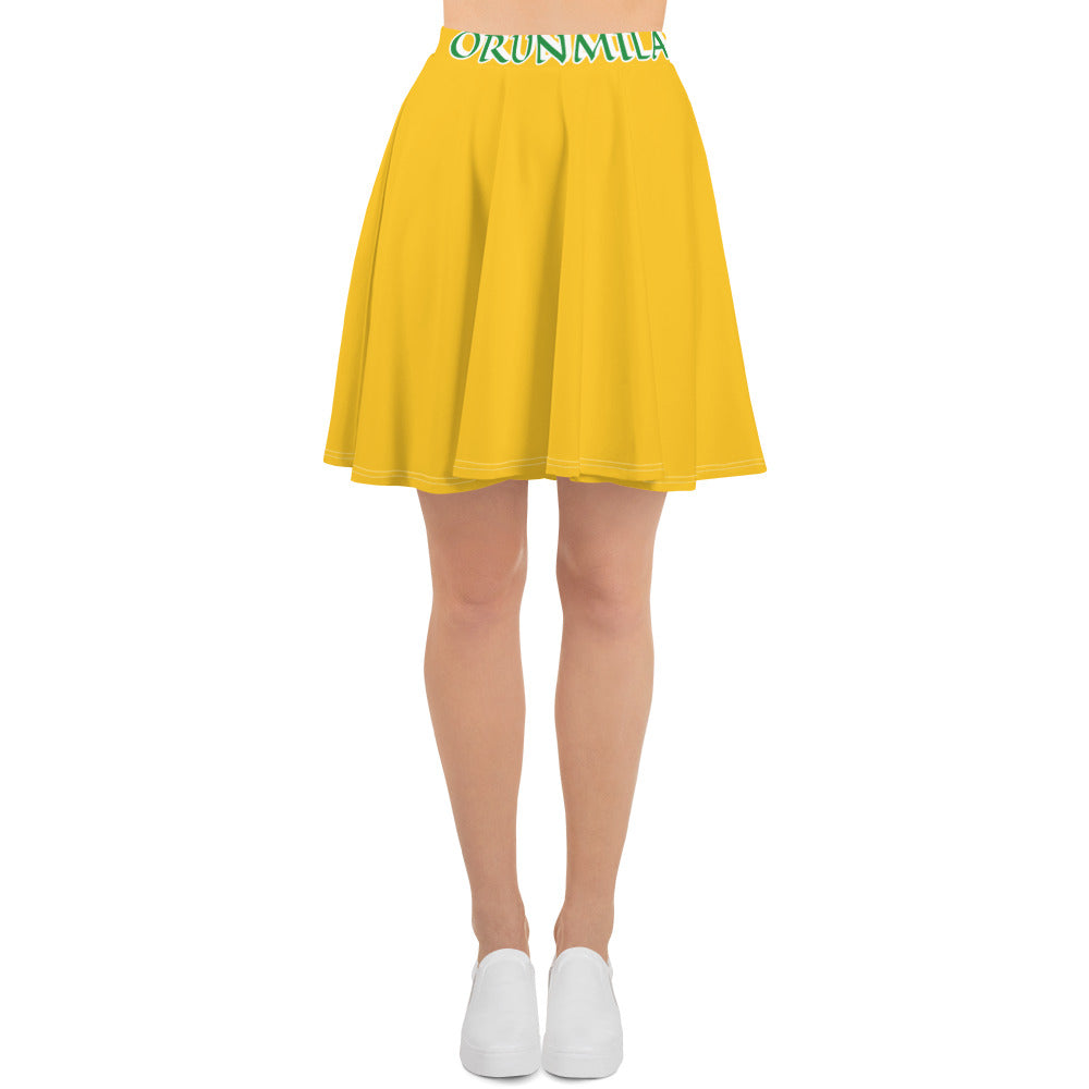 Orunmila Lucumi Yellow 2 Skirt