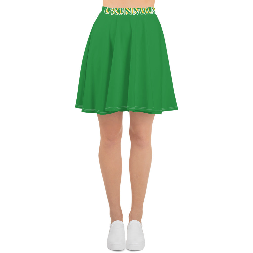 Orunmila Lucumi Green 2 Skirt