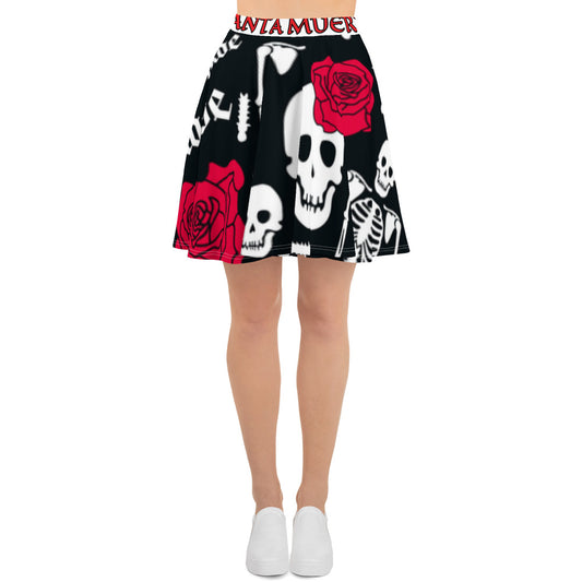 Santa Muerte Skirt