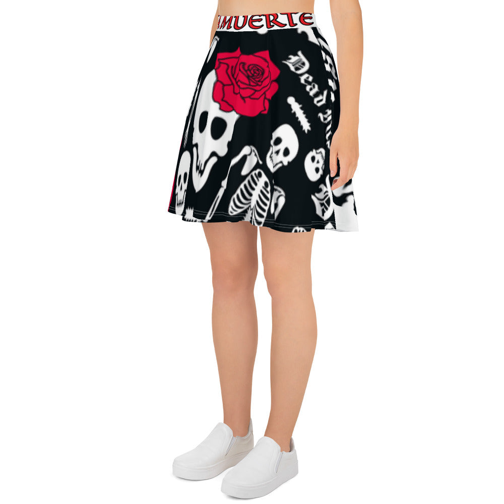 Santa Muerte Skirt