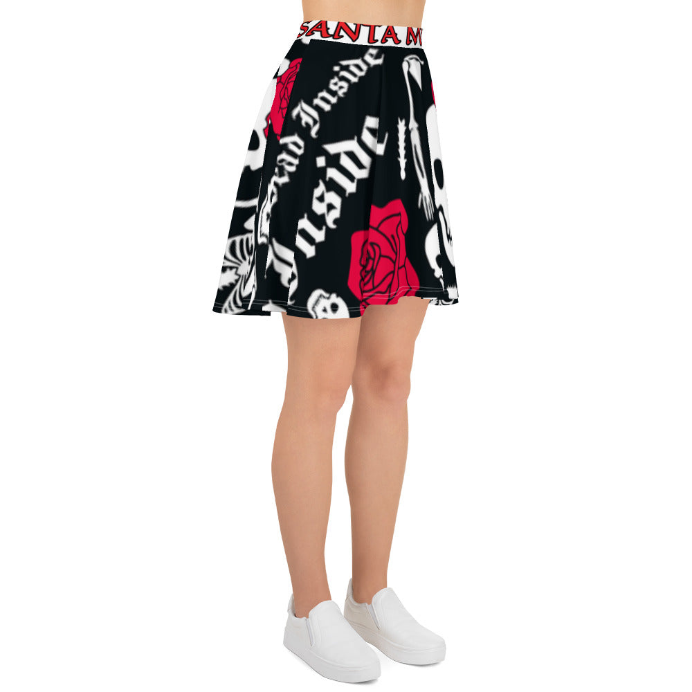 Santa Muerte Skirt