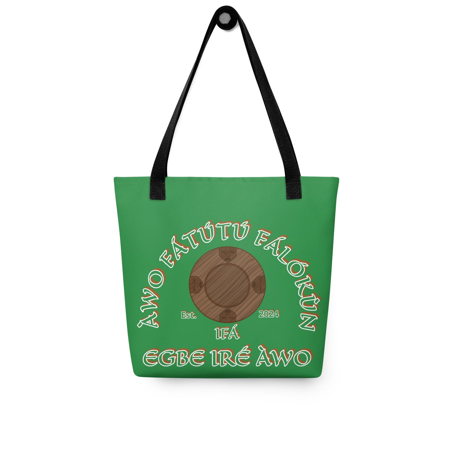 Personalized Egbe Ire Awo Signature Logo 3 Tote bag