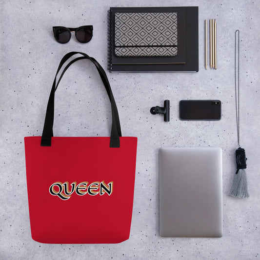 Queen 8 Tote bag