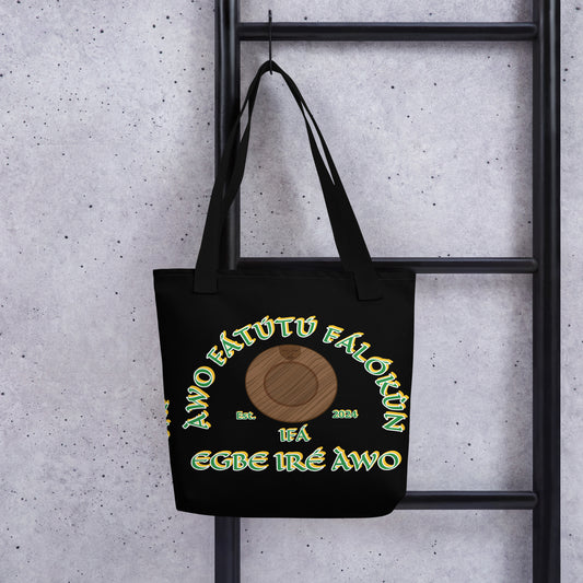 Personalized Egbe Ire Awo Signature Logo 4 Tote bag