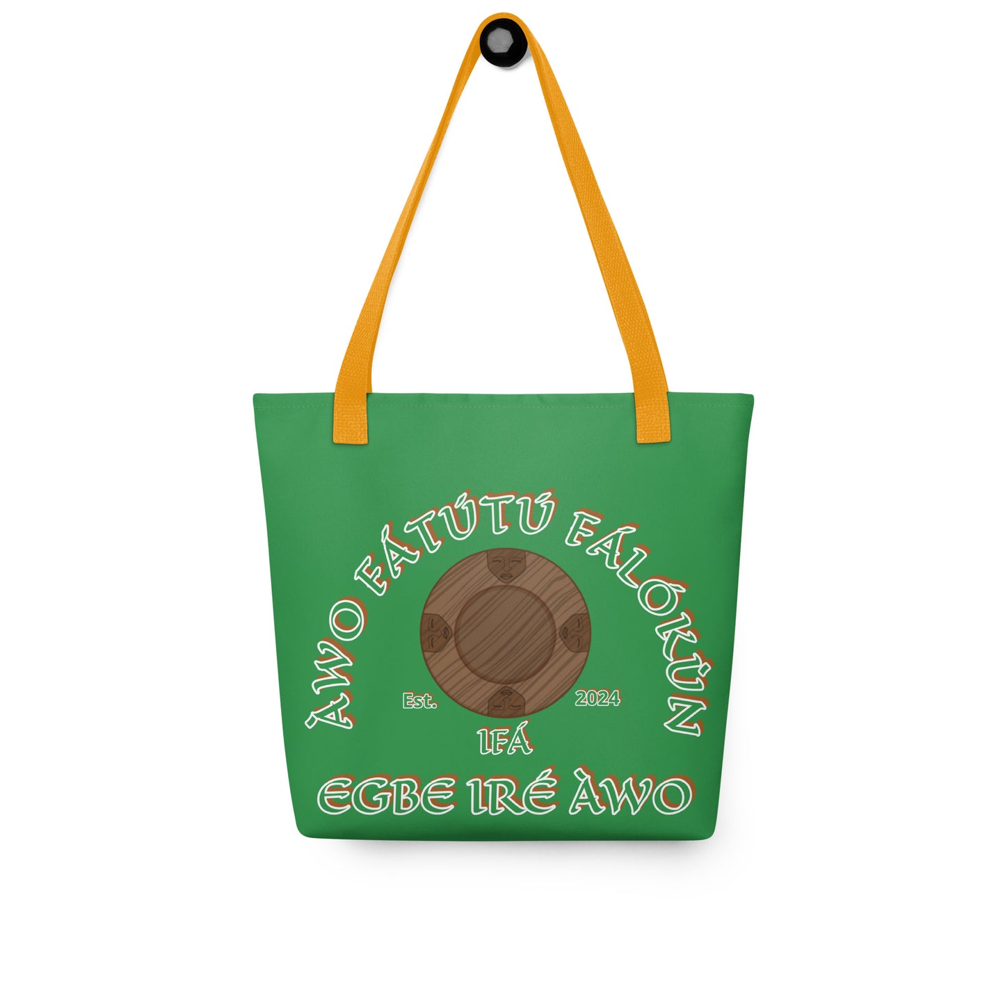 Personalized Egbe Ire Awo Signature Logo 3 Tote bag