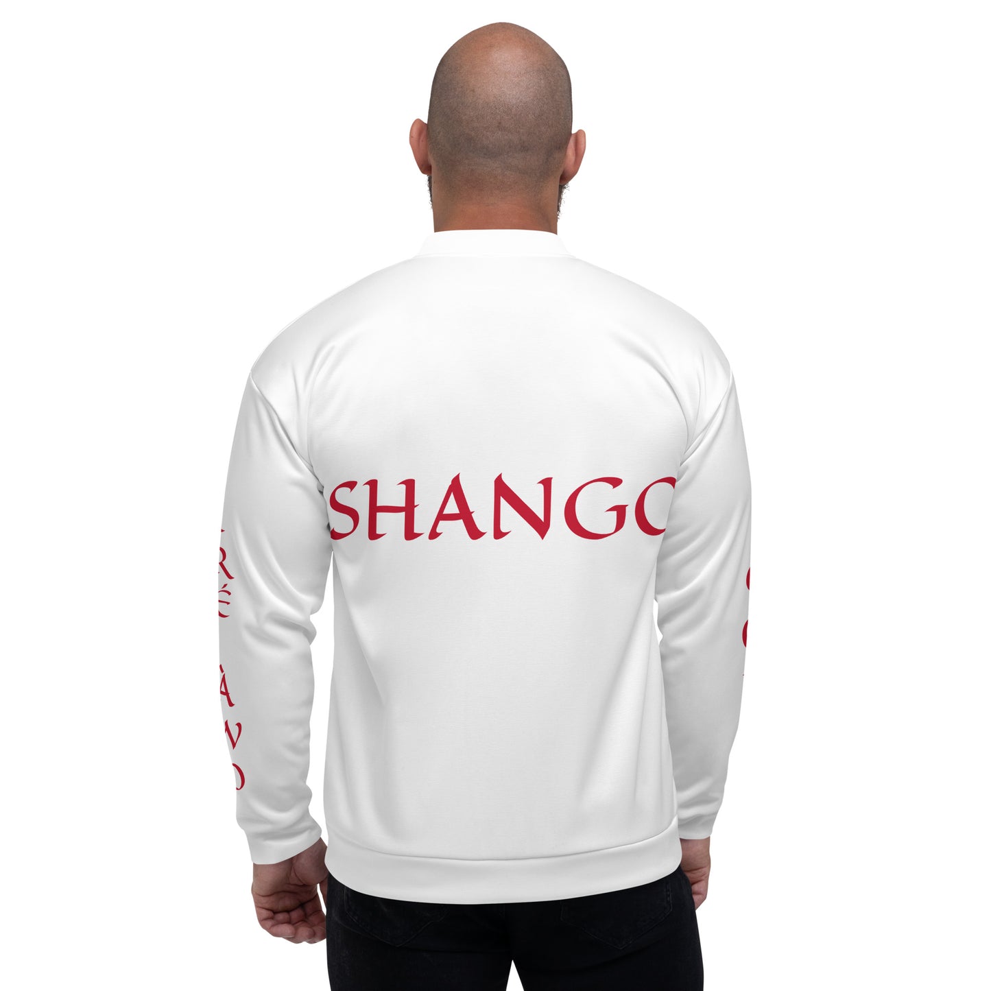 Egbe Shango Multi-Flame Unisex Bomber Jacket