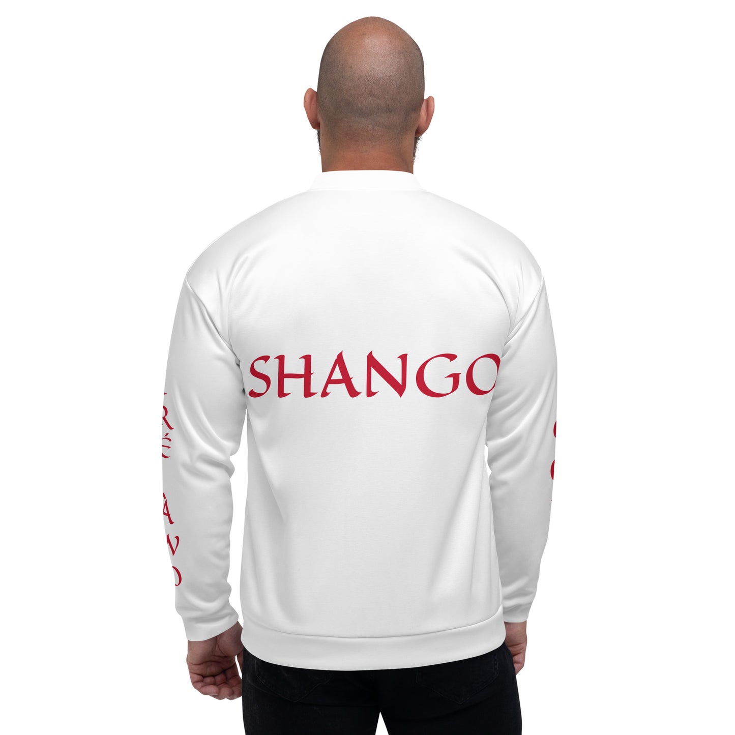 Egbe Shango Flame 1 Unisex Bomber Jacket