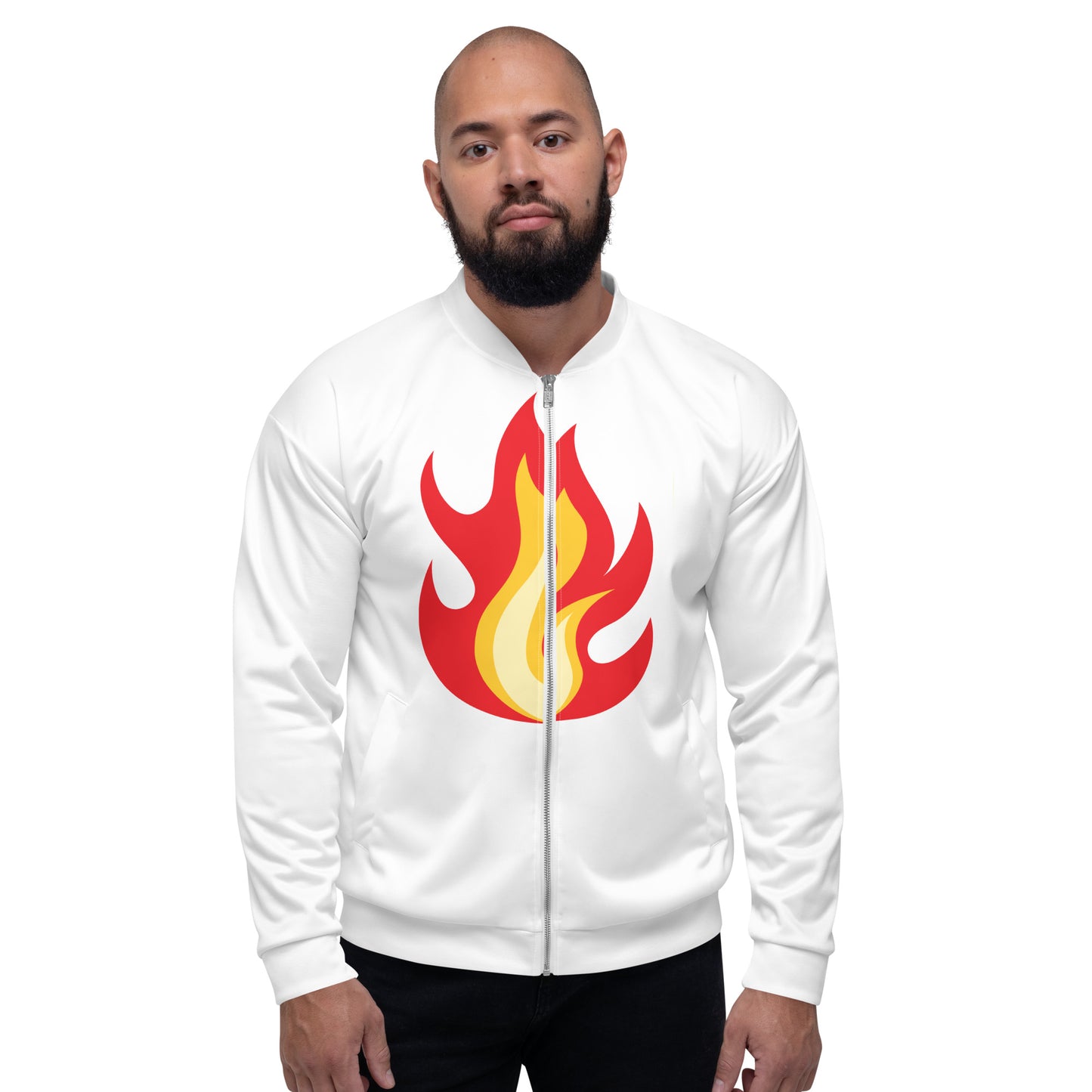 Egbe Shango Flame 1 Unisex Bomber Jacket