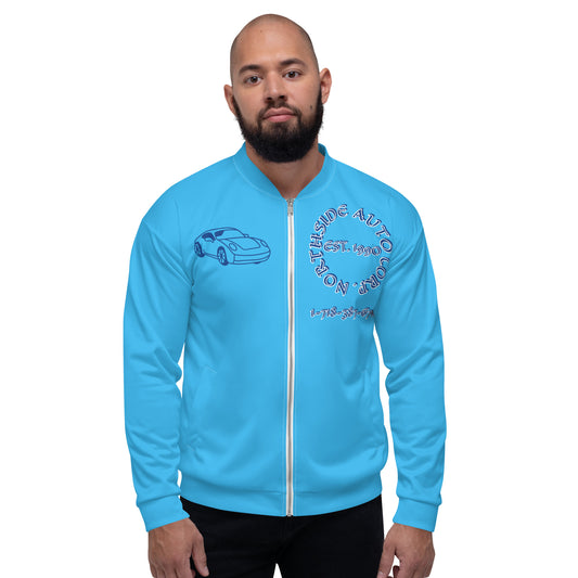 Northside Auto Marine/Blue Unisex Bomber Jacket