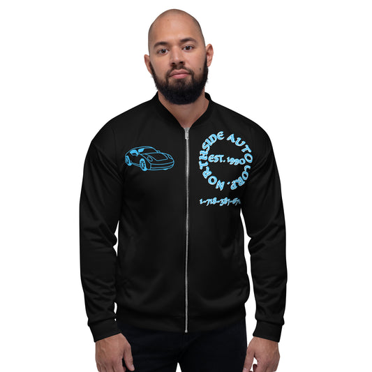 Northside Auto Black/Marine Unisex Bomber Jacket