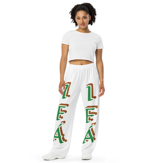 IFÁ Isese Script All-over print unisex wide-leg pants