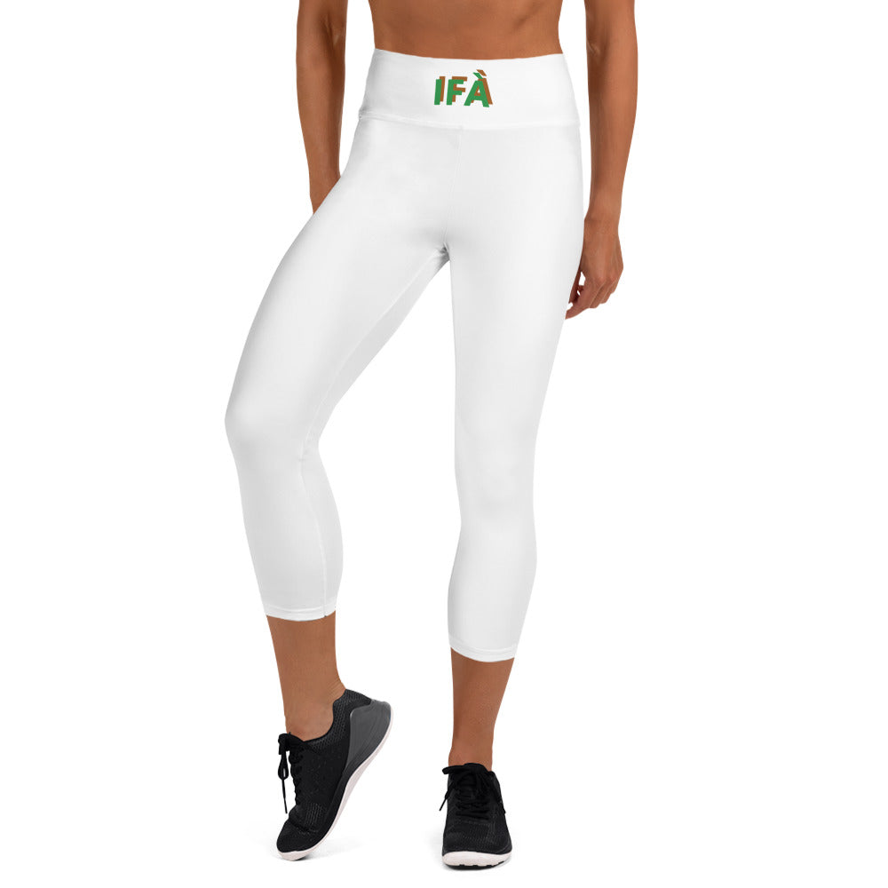 IFÁ Isese Yoga Capri Leggings