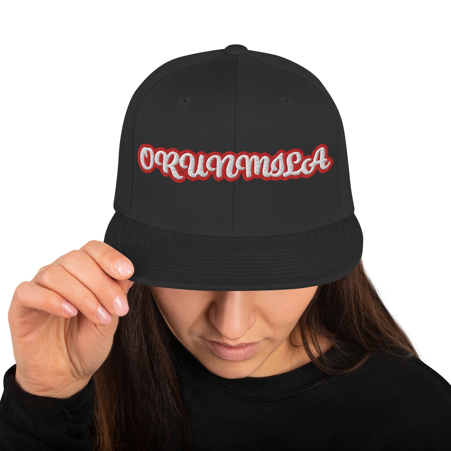 Orunmila Ájé Ju Ogun 5 Script Snapback Hat