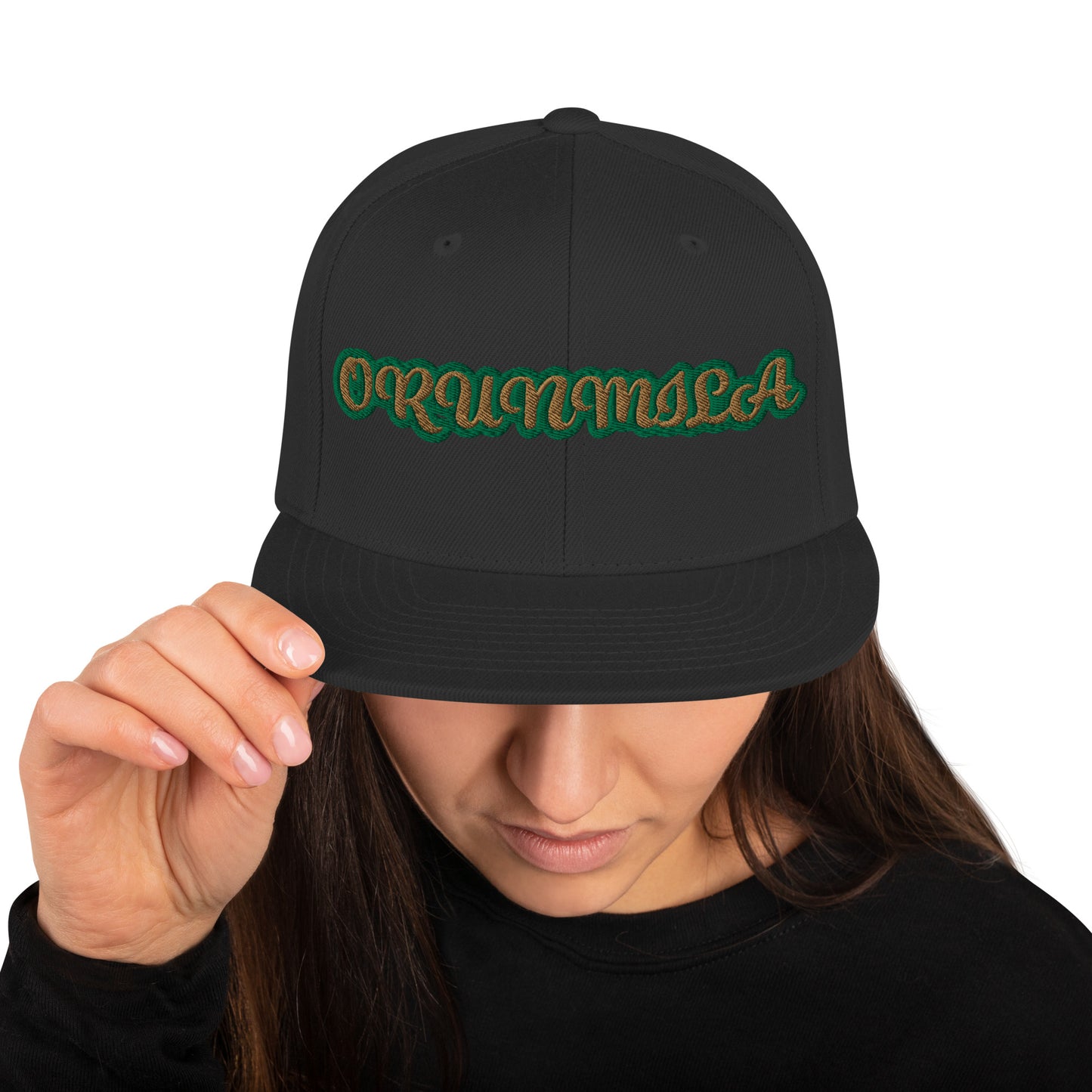 Orunmila Isese Reverse Script Snapback Hat