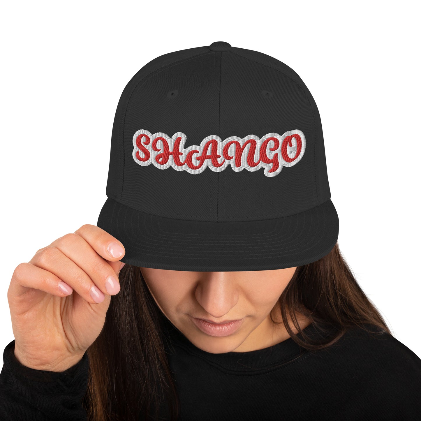 Shango 1 Script Snapback Hat
