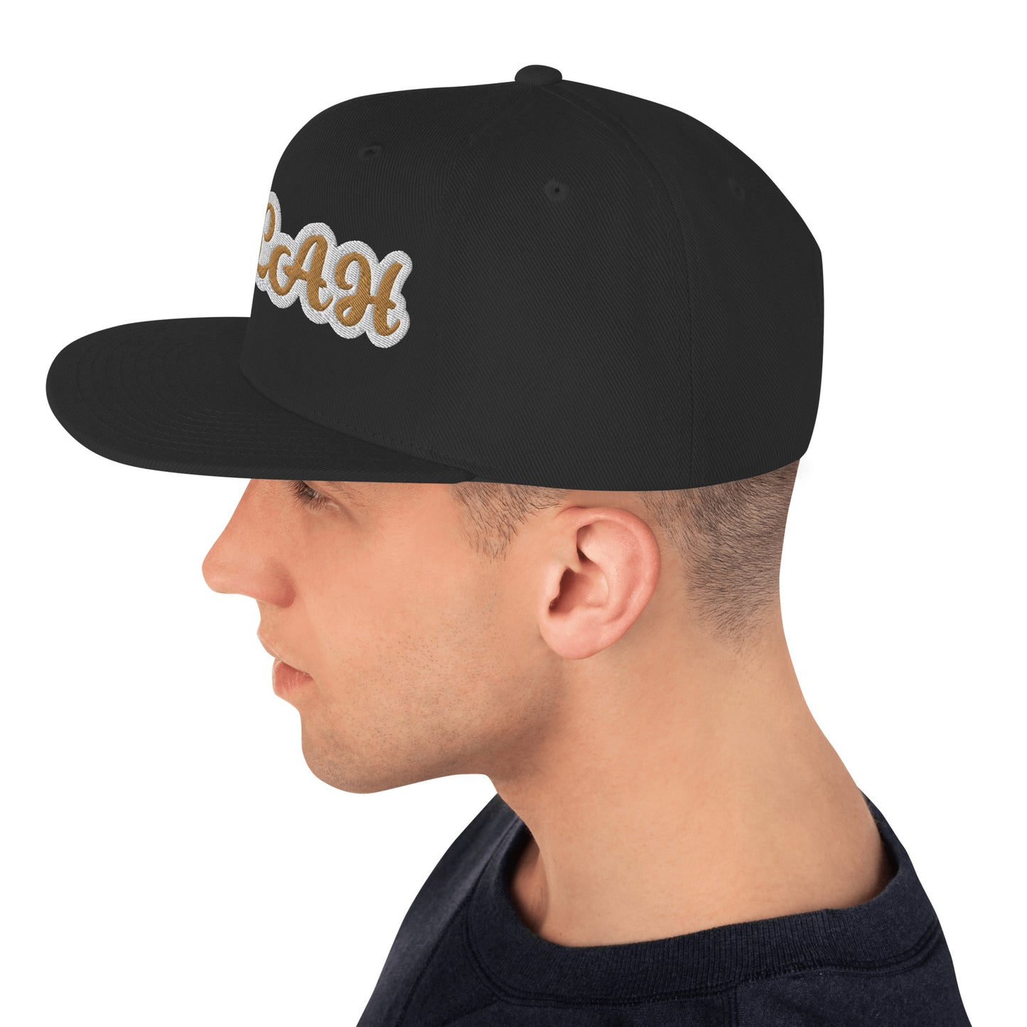 Allah 1 Reverse Script Snapback hat