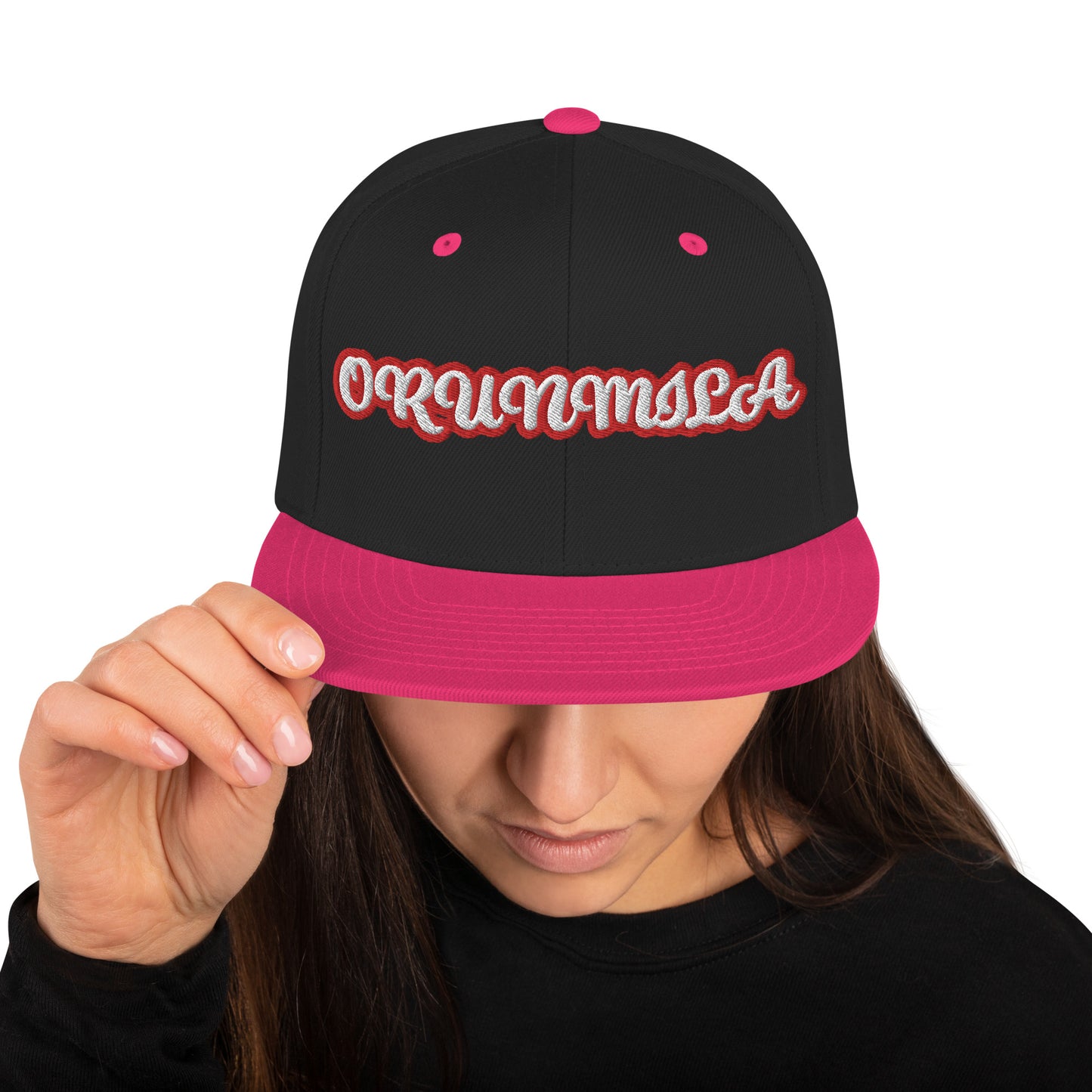 Orunmila Ájé Ju Ogun 5 Script Snapback Hat
