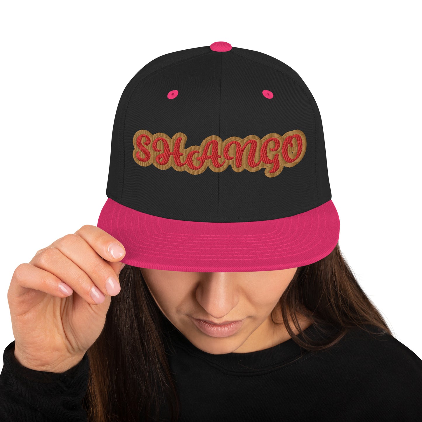 Shango Oro 1 Script Snapback Hat